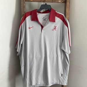 Alabama Coaches Polo. Size XXL. Great condition. Nike Dri Fit